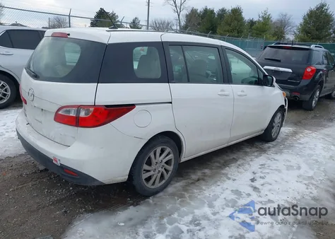 2012 Mazda Mazda5 Sport из США, поврежденный, VIN JM1CW2BL6C0124440
